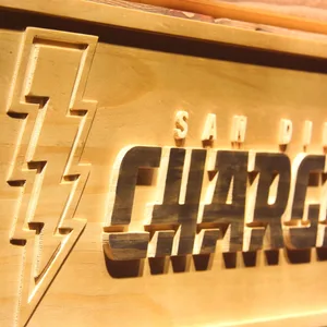 San Diego Chargers 1988-2001 Wood Sign - Legacy Edition