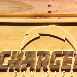 San Diego Chargers 2007-2016 B Wood Sign - Legacy Edition