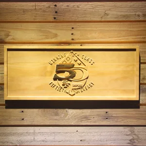San Francisco 49ers 50th Anniversary Logo Wood Sign - Legacy Edition
