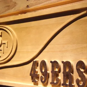 San Francisco 49ers Split Wood Sign