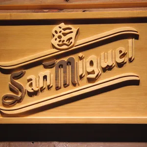 San Miguel Wood Sign
