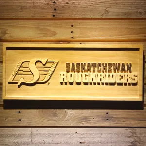 Saskatchewan  Roughriders Wood Sign - Legacy Edition