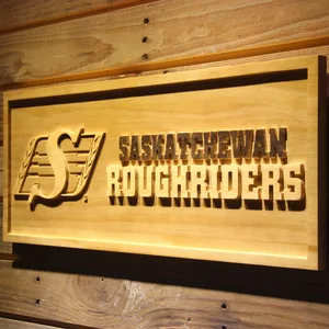 Saskatchewan  Roughriders Wood Sign - Legacy Edition