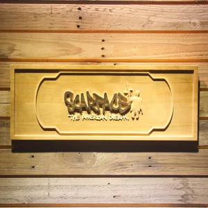 Scarface The American Dream Wood Sign