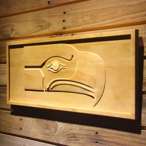 Seattle Seahawks 1976-2001 Wood Sign - Legacy Edition