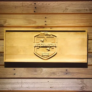 Seattle Seahawks 2005 NFC Champion Wood Sign - Legacy Edition