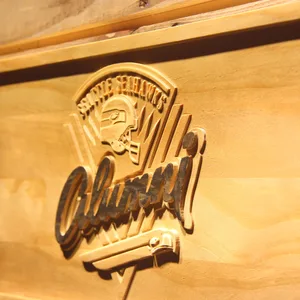 Seattle Seahawks Alumni Wood Sign - Legacy Edition