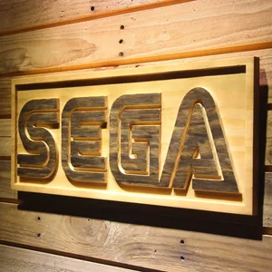 Sega Wood Sign