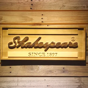 Shakespeare Wood Sign