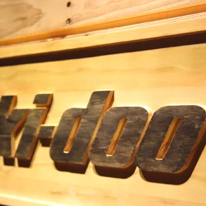 Ski Doo Snowmobiles Wood Sign