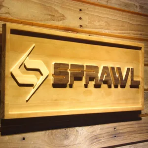 Sprawl Wood Sign