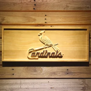 St. Louis Cardinals Wood Sign