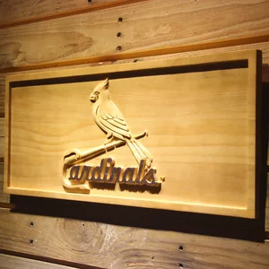 St. Louis Cardinals Wood Sign