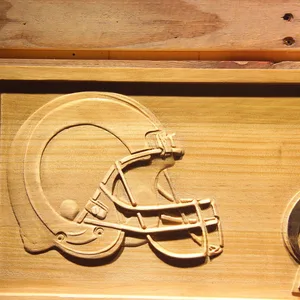 St Louis Rams Helmet Wood Sign - Legacy Edition