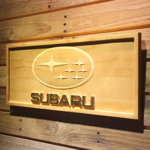 Subaru Wood Sign