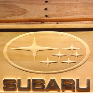 Subaru Wood Sign