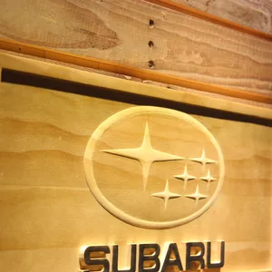 Subaru Wood Sign