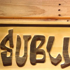 Sublime Wood Sign