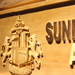 Sunderland AFC Wood Sign