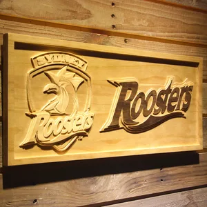 Sydney Roosters Wood Sign