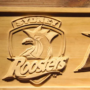 Sydney Roosters Wood Sign