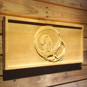 Tampa Bay Buccaneers Helmet Wood Sign
