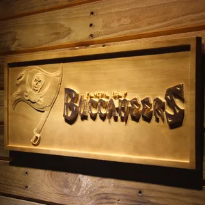 Tampa Bay Buccaneers Wood Sign