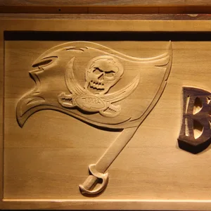 Tampa Bay Buccaneers Wood Sign