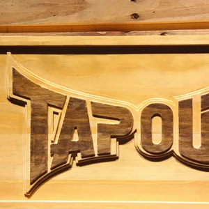 Tapout Wood Sign