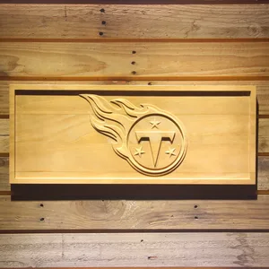 Tennessee Titans 2 Wood Sign