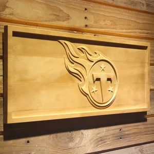 Tennessee Titans 2 Wood Sign