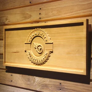 Tennessee Titans Community Quarterback Wood Sign - Legacy Edition