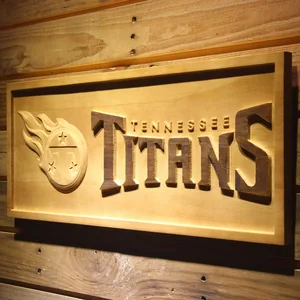 Tennessee Titans Wood Sign
