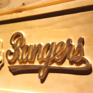 Texas Rangers 1984-1993 Wood Sign - Legacy Edition