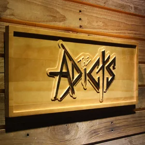 The Adicts Wood Sign