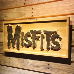 The Misfits Wood Sign