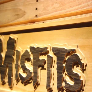 The Misfits Wood Sign
