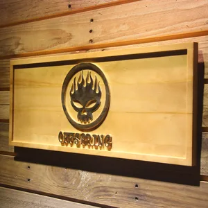 The Offspring Wood Sign