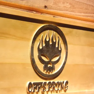 The Offspring Wood Sign