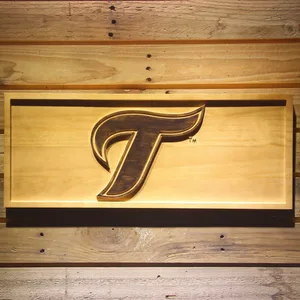 Toronto Blue Jays 2007-2011 T Logo Wood Sign - Legacy Edition
