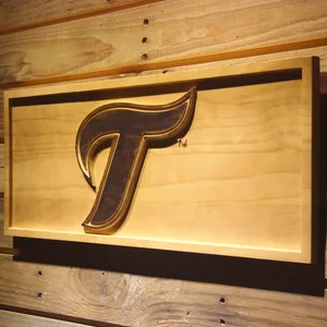 Toronto Blue Jays 2007-2011 T Logo Wood Sign - Legacy Edition