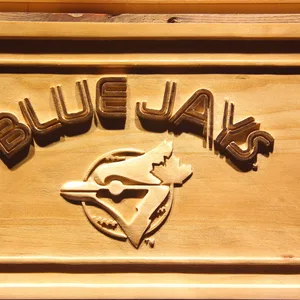 Toronto Blue Jays 2008-2010 Jersey Logo Wood Sign - Legacy Edition