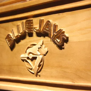 Toronto Blue Jays 2008-2010 Jersey Logo Wood Sign - Legacy Edition