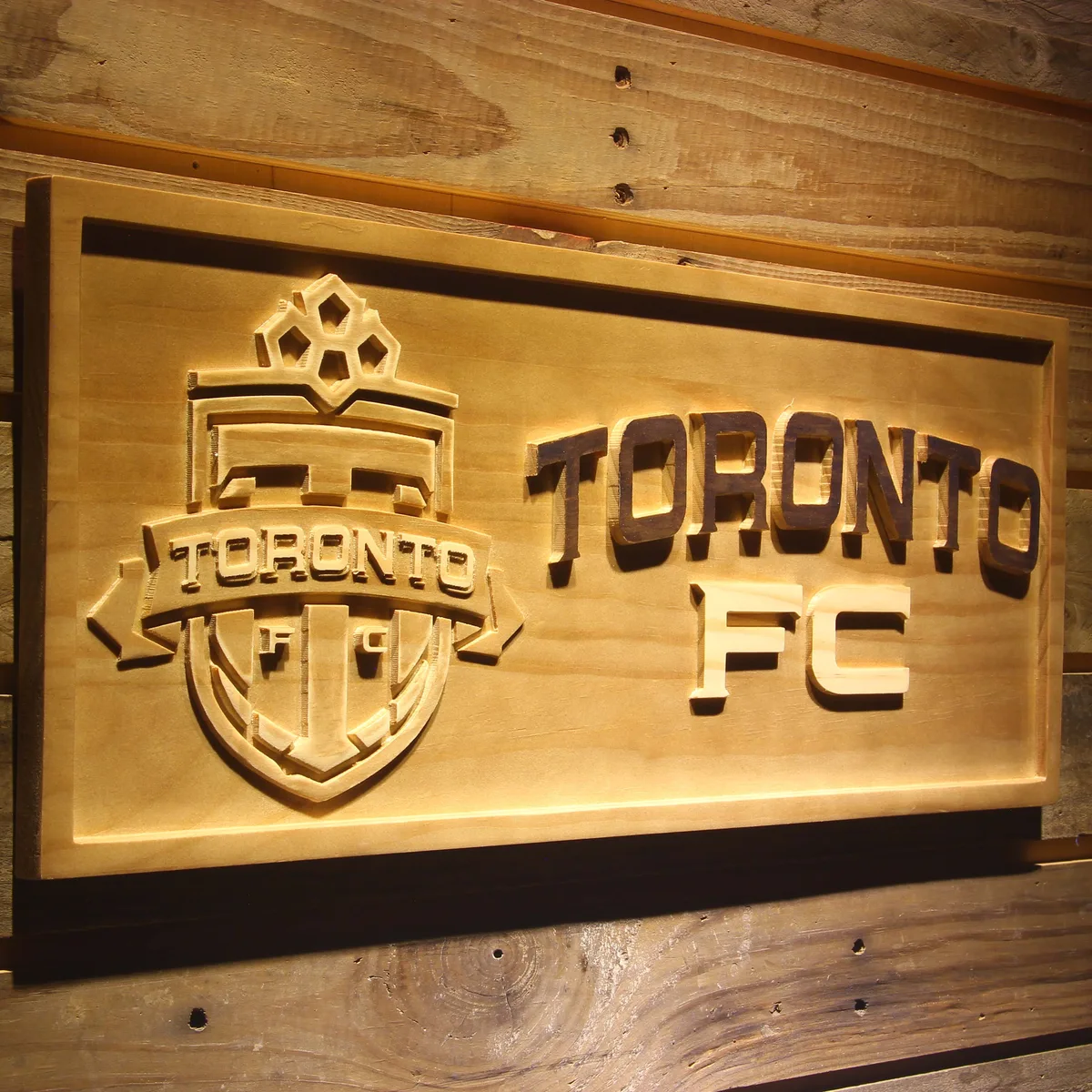 Toronto FC Wood Sign