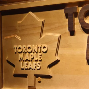 Toronto Maple Leafs Wood Sign - Legacy Edition
