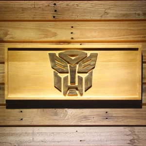 Transformers Autobots Icon Wood Sign
