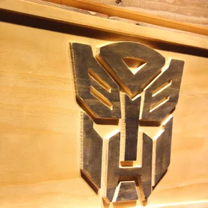 Transformers Autobots Icon Wood Sign