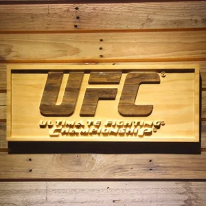 UFC Wood Sign