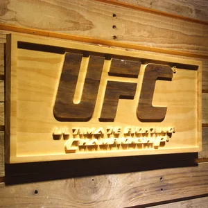 UFC Wood Sign