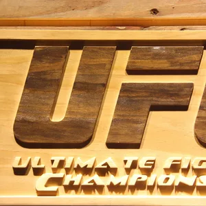 UFC Wood Sign